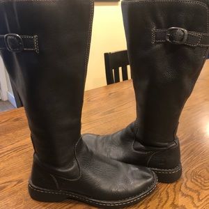Born Black Tall Boots : Like New!